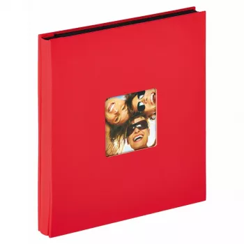 Álbum de fotos Walther Design Fun rojo 400 hojas XL