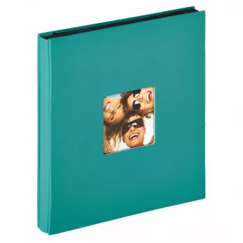 Álbum de fotos Walther Design EA-110-K verde 10 x 15 encuadernación adhesiva