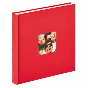Álbum de fotos Walther Design Fun rojo 50 hojas XL