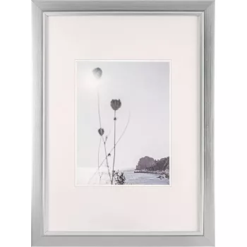 Marco de fotos Walther Beyond DIN A3 29,7×42 cm resina sintética plata