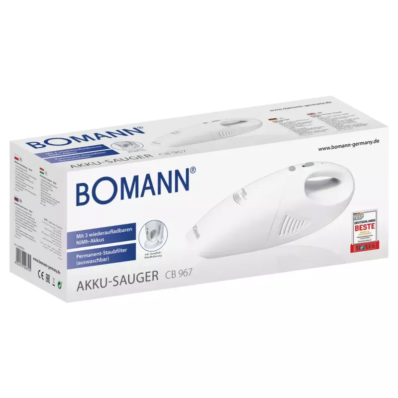 Aspirador de mano Bomann CB 967