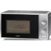 Microondas de sobremesa Clatronic Bomann MW 6014 CB — 20 L, 700 W, mando giratorio, plata