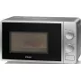 Microondas de sobremesa Clatronic Bomann MW 6014 CB — 20 L, 700 W, mando giratorio, plata