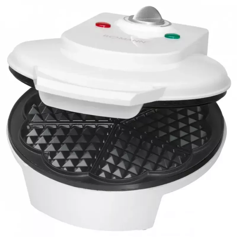 Gofrera Bomann WA 5018 CB 1 gofre 1200 W blanca