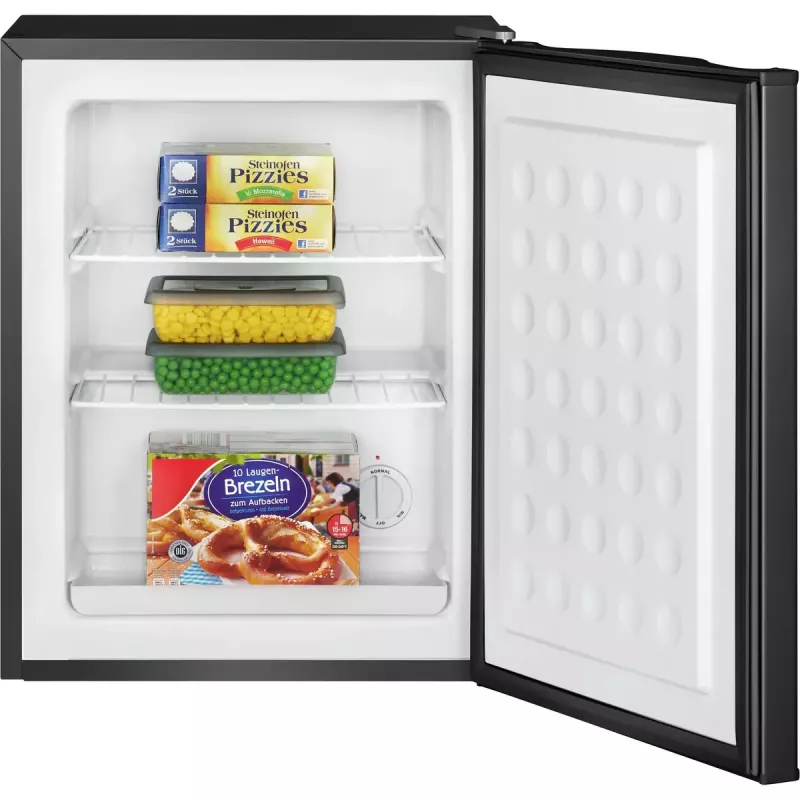 Congelador BOMANN GB 7236, 42 l, negro, descongelación manual, ≤ -18 °C, regulación continua