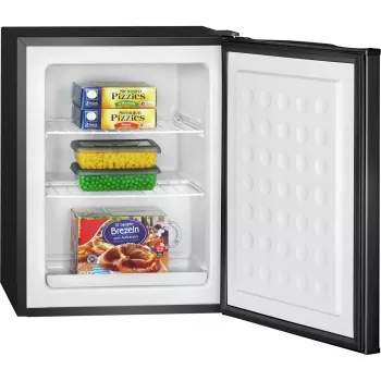 Congelador BOMANN GB 7236, 42 l, negro, descongelación manual, ≤ -18 °C, regulación continua