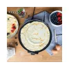 Crepera Cloer 6630 2 crepes negra acero inoxidable 30 cm