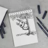 Rotulador fineliner Schneider Schreibgeräte Pictus negro azul verde rojo 5 uds.