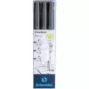 Rotulador de punta fina Schneider Pictus negro 3 unidades