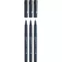 Rotulador de punta fina Schneider Pictus negro 3 unidades