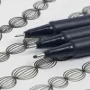 Rotulador fineliner Schneider Schreibgeräte Pictus negro 8 uds.
