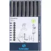 Rotulador fineliner Schneider Schreibgeräte Pictus negro 8 uds.
