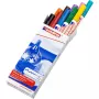 Rotulador Edding 751 10 unidades negro azul marrón verde celeste naranja rosa rojo violeta amarillo