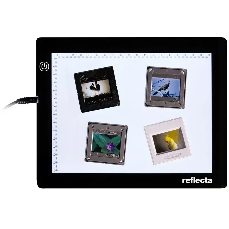 Marco individual Reflecta LED Light Pad A5 extrafino negro 19x14 cm