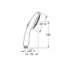 Alcachofa de ducha GROHE Tempesta 110 cromo 28261003