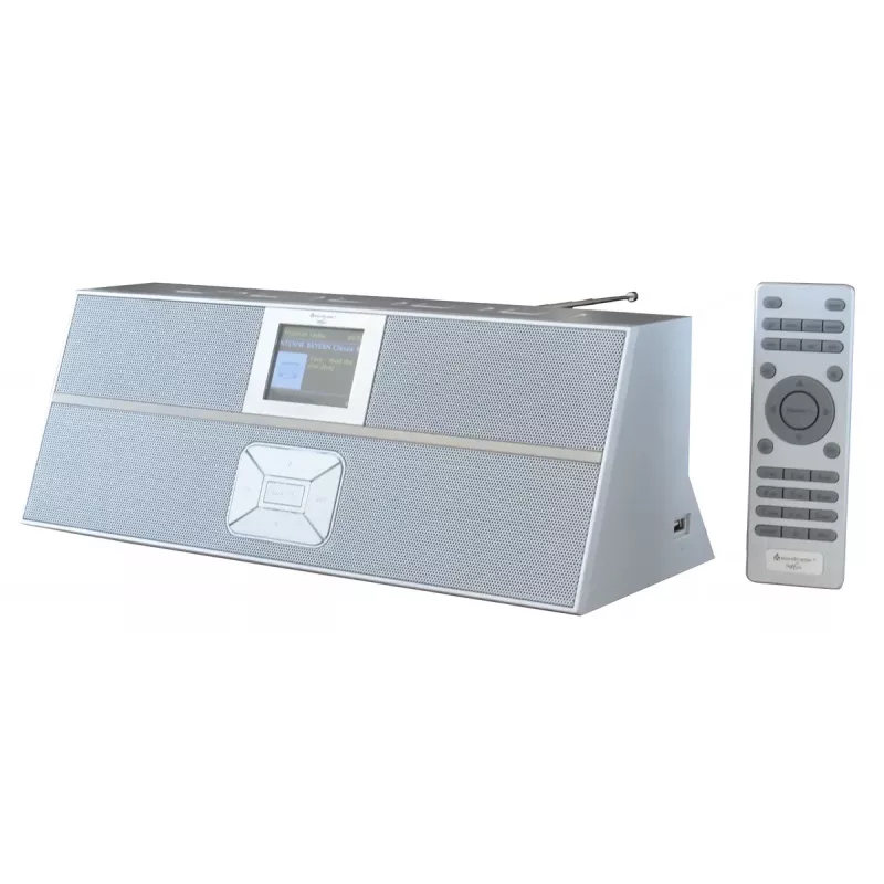 Radio por internet Soundmaster IR3300SI — sintonizador digital, DAB+ y FM, 20 W RMS, pantalla TFT multicolor, USB-A, gris