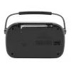 Radio portátil Soundmaster DAB280 — DAB+, FM, analógica y digital, 1,2 W, negra, alimentación por red/pilas