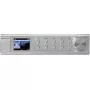 Radio por internet Soundmaster IR1500SI — sintonizador digital DAB+/FM, 3 W, pantalla TFT de 2 pulgadas, plata