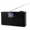 Radio personal Soundmaster DAB700SW — sintonizador analógico y digital, DAB+ / FM, 12 W, LCD 2,9 pulgadas, MicroSD, negro