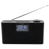 Radio personal Soundmaster DAB700SW — sintonizador analógico y digital, DAB+ / FM, 12 W, LCD 2,9 pulgadas, MicroSD, negro