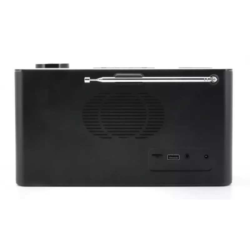 Radio personal Soundmaster DAB700SW — sintonizador analógico y digital, DAB+ / FM, 12 W, LCD 2,9 pulgadas, MicroSD, negro