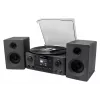 Sistema de audio para el hogar Soundmaster MCD1950SW — 20 W RMS, DAB+/FM, reproducción CD/MP3, AUX de 3,5 mm, alimentación por red (negro)