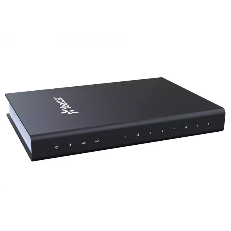 Adaptador de teléfono VoIP Yeastar TA800 códecs de voz G.711 G.722 G.729A