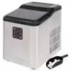 Máquina de hielo ProfiCook PC-EWB 1253 — 12 kg/24h, depósito de 1,5 L, 2 tamaños de cubito, 120 W, negro/gris