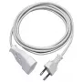 Cable alargador de corriente REV H03VVH2-F 2x0,75 mm²