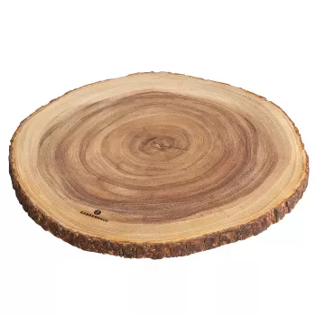 Tabla de cortar Zassenhaus 059083 redonda madera 450x450x45 mm