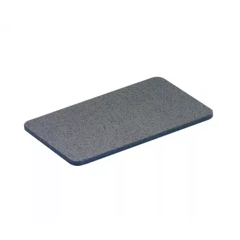 Tabla de desayuno Zassenhaus 25 x 16 cm, plástico, gris oscuro