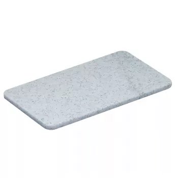 Tabla de cortar Zassenhaus 060010 rectangular polietileno gris