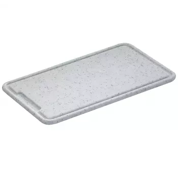 Tabla de cortar Zassenhaus 060072 rectangular polietileno gris