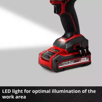 Atornillador de impacto a batería EINHELL TP-CI 18/250-C Li BL, 18 V, sin escobillas – carcasa (sin batería/cargador)