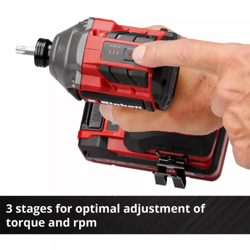 Atornillador de impacto a batería EINHELL TP-CI 18/250-C Li BL, 18 V, sin escobillas – carcasa (sin batería/cargador)