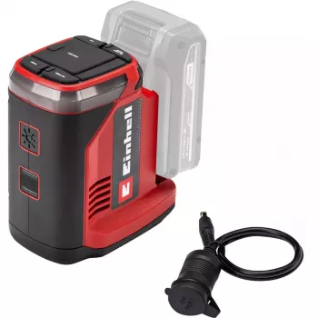 Estación de energía portátil EINHELL TE-ES 18/150/1 Li-C-Solo — suministro eléctrico móvil para baterías de 18V