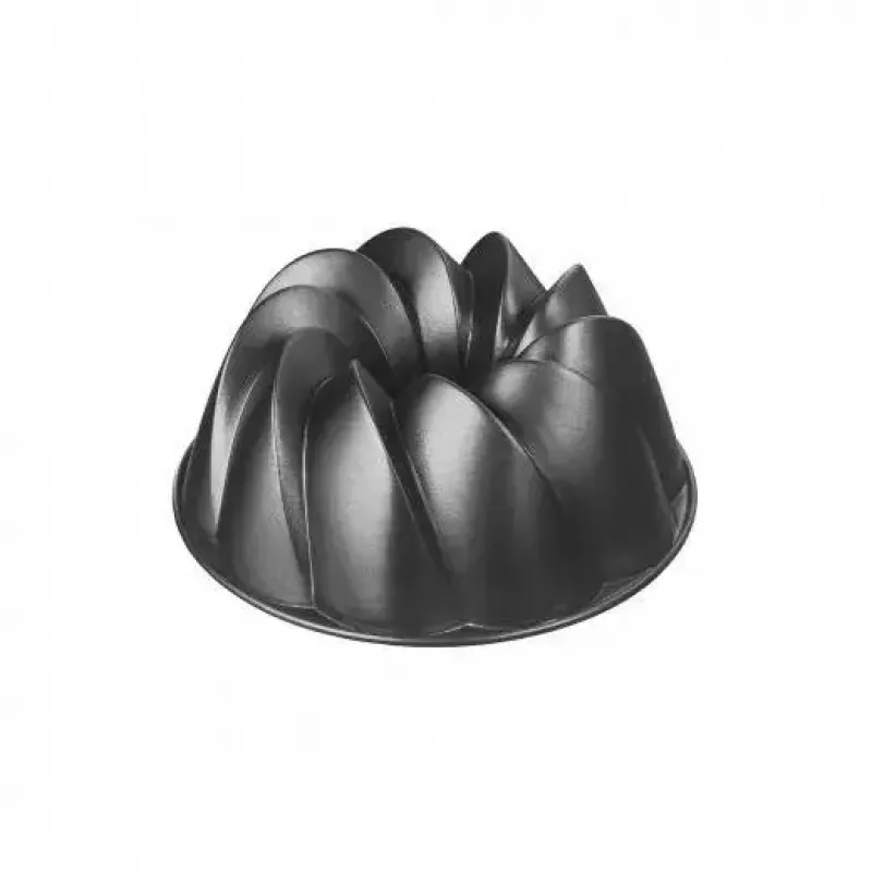 Molde para pastel Kaiser 2300646787 redondo superficie estriada 255x257x110 mm