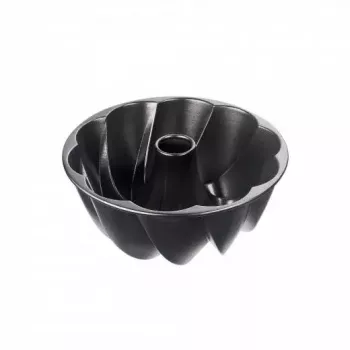 Molde para pastel Kaiser 2300646787 redondo superficie estriada 255x257x110 mm