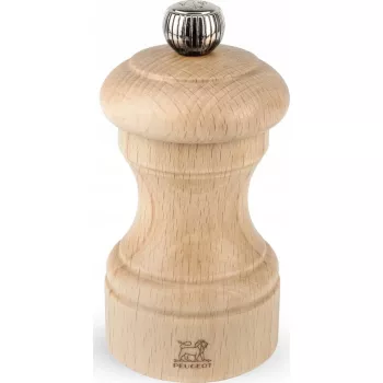 Molino de pimienta PEUGEOT BISTRO madera de haya 10 cm, molino de pimienta manual