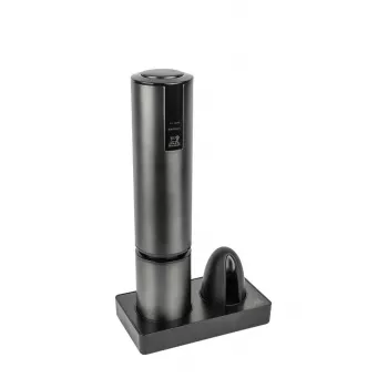 Abridor de botellas Peugeot Saveurs Elis Touch Carbone acero inoxidable