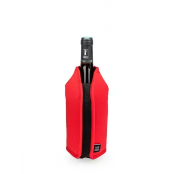 Funda textil para botellas Peugeot Frizz rojo 75cl Francia