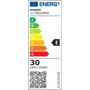 Foco Brennenstuhl 1178030900 gris 30W LED IP44 metal