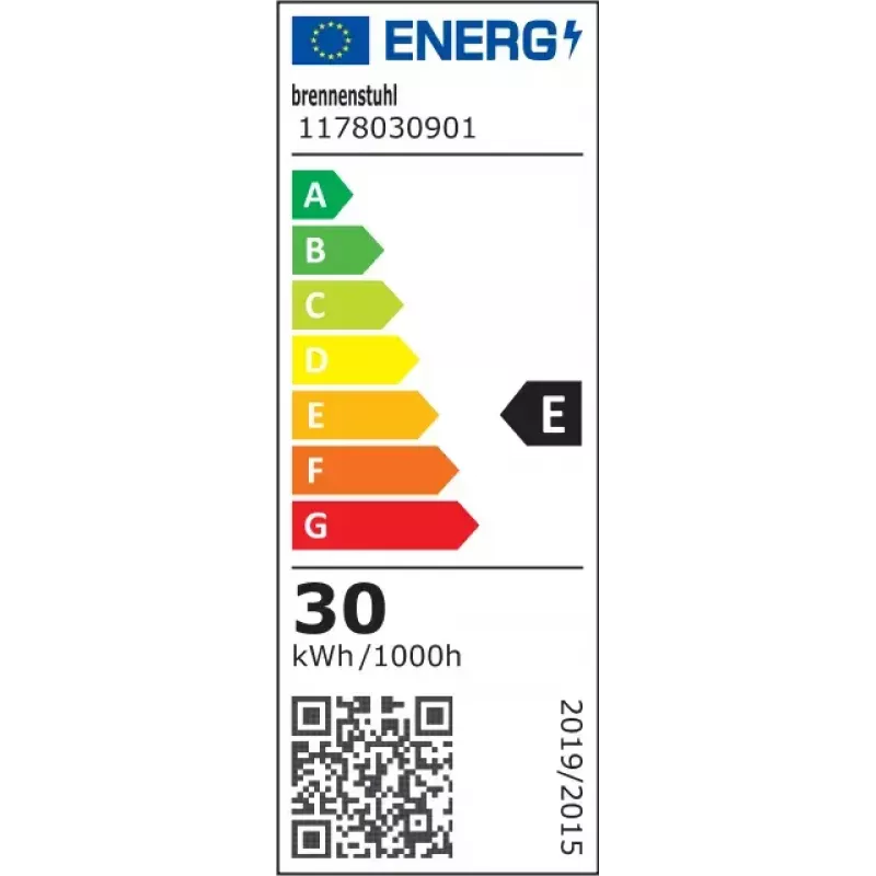 Foco Brennenstuhl 1178030901 30W LED gris IP44