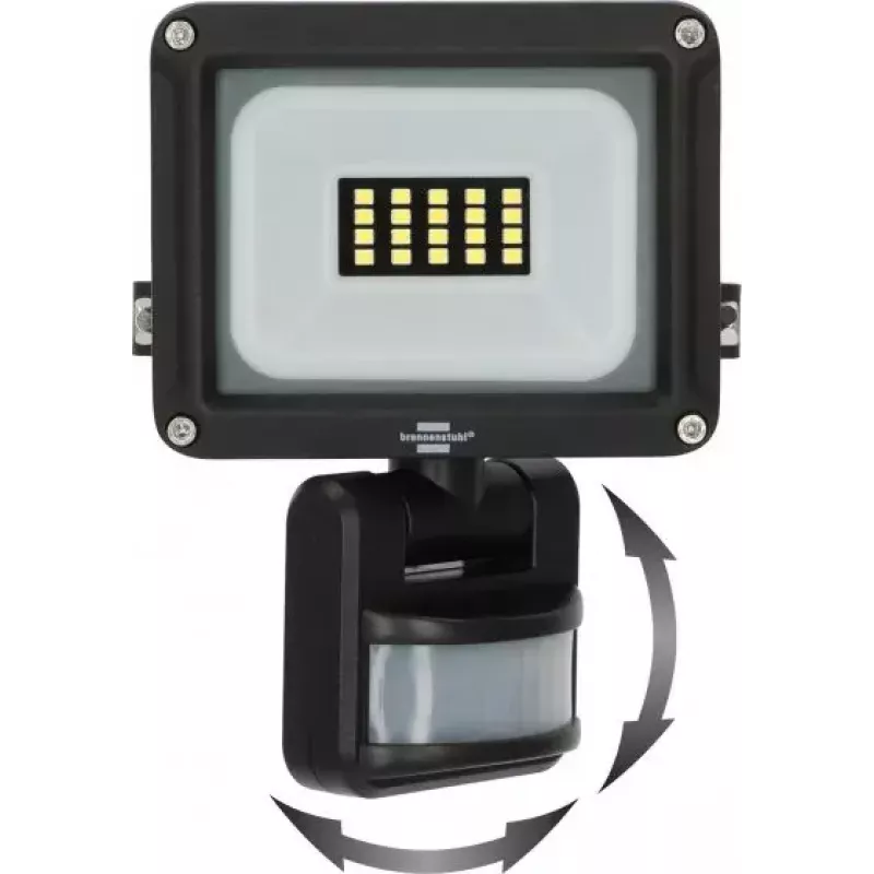 Foco LED Brennenstuhl JARO 1060 P 10W 1150lm IP65 con detector de movimiento