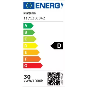 Foco Brennenstuhl 1171250342 30 W LED Negro IP65