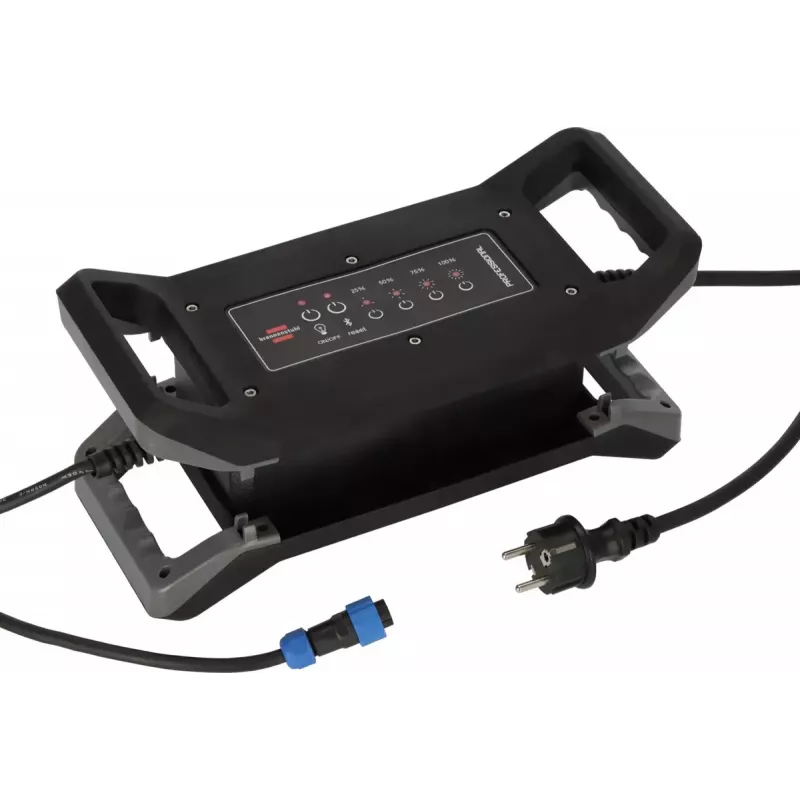 Foco de obra autónomo Brennenstuhl 9171410180 Negro LED 300 W 42000 lm