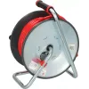 Regleta de enchufes Brennenstuhl SC 3210 4 salidas AC 3000 W Negro Rojo Plata