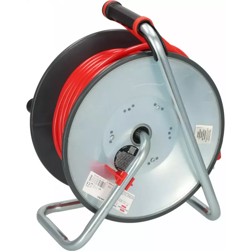 Regleta de enchufes Brennenstuhl SC 3210 4 salidas AC 3000 W Negro Rojo Plata