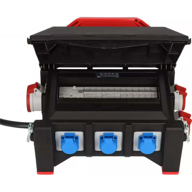 Unidad de distribución de corriente Brennenstuhl BSV 5-32A 9 tomas AC Negro