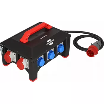 Unidad de distribución de corriente Brennenstuhl BSV 5-32A 9 tomas AC Negro